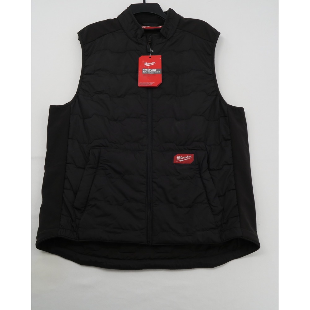 Milwaukee FreeFlex Lightweight Insulated Vest Black M350B-L Mens Large NWT